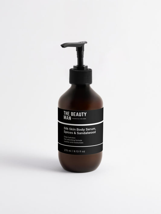 Silk Skin Body Serum, Spices & Sandalwood